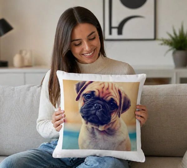 Cuscino personalizzato con foto