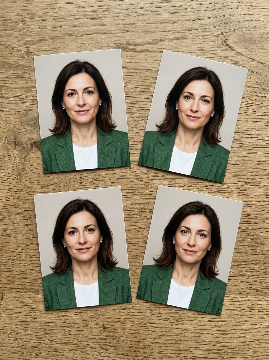 Foto tessera per carta d'identità